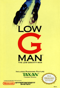 Low G Man - The Low Gravity Man (Europe) box art